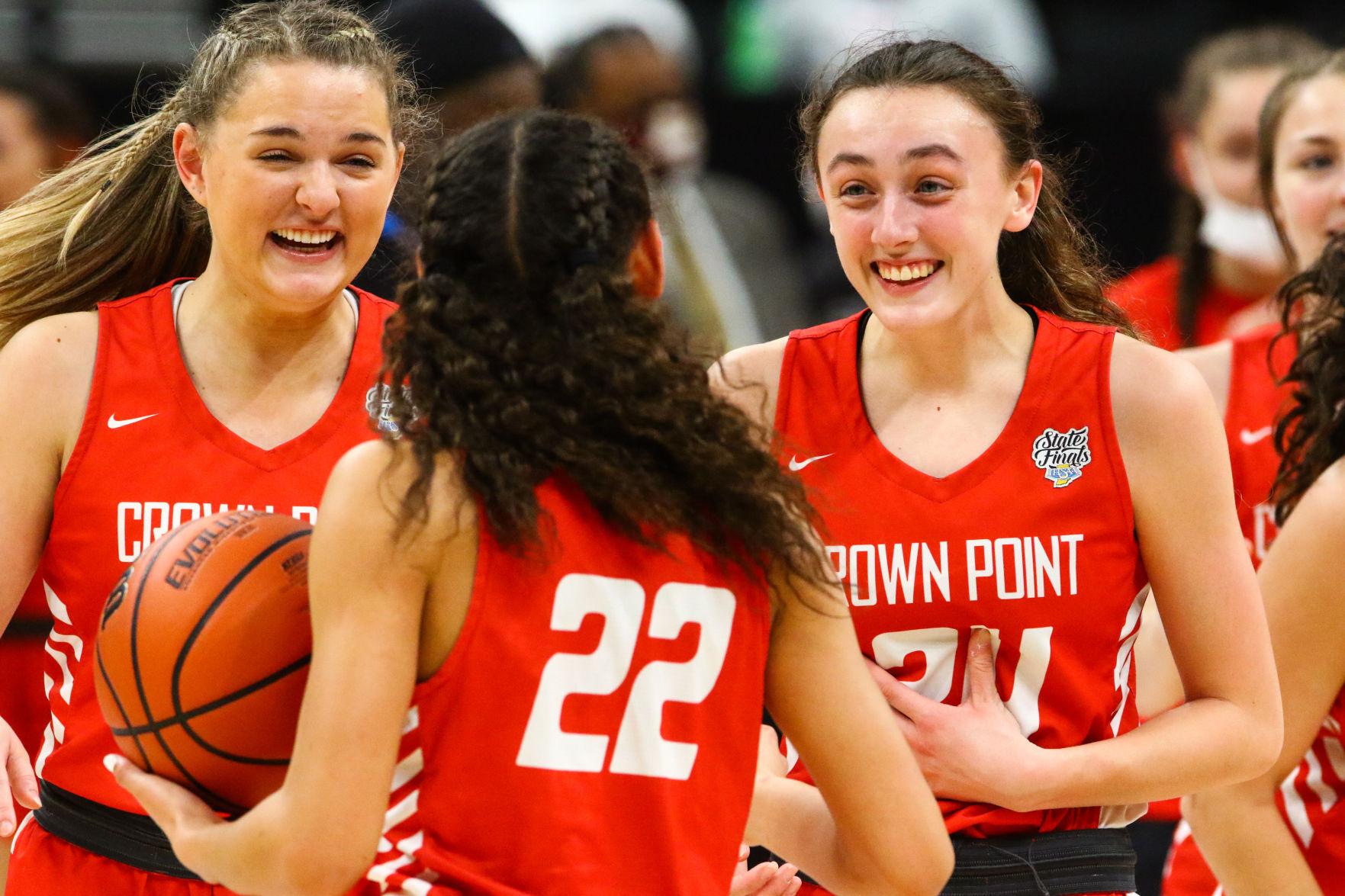 Gallery: 4A girls basketball state final - Crown Point vs. Brownsburg